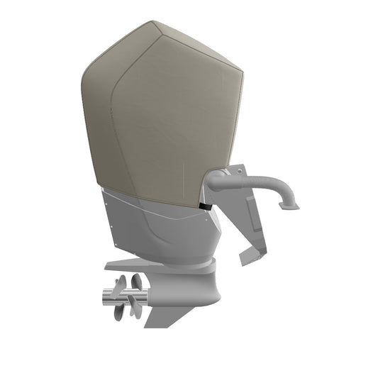 Mercury Outboard Engine Cover in Beige
